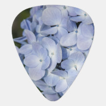 Blue Hydrangea Guitar Pick
