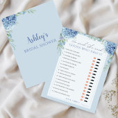 Blue Hydrangea Hij zei dat ze Vrijgezellenfeest sp