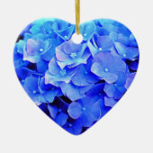 Blue Hydrangea Holiday Ornament (Voorkant)