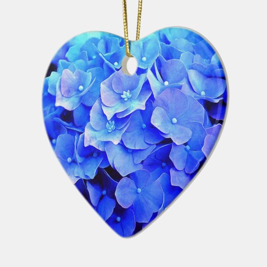 Blue Hydrangea Holiday Ornament (Links)