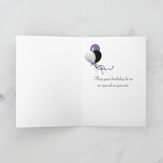 blue hydrangea in vintage bottle kaart (Binnen)