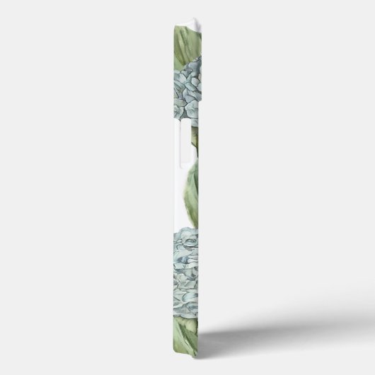 Blue Hydrangea iPhone Wallet Case (Achterkant / Rechts)