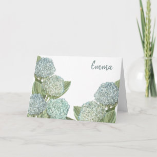 Blue Hydrangea Kaart