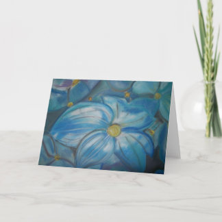 Blue Hydrangea Kaart