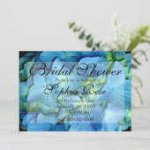 Blue Hydrangea Kaart (Staand voorkant)