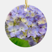 Blue Hydrangea Keramisch Ornament (Voorkant)