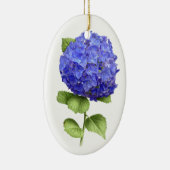 Blue Hydrangea Keramisch Ornament (Rechts)