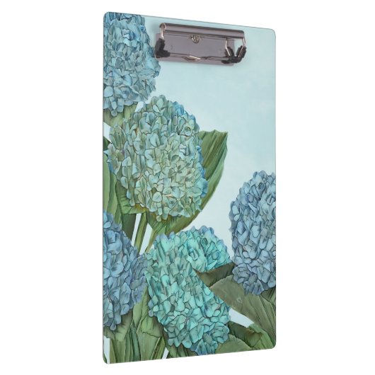 Blue Hydrangea Klembord (Rechts)