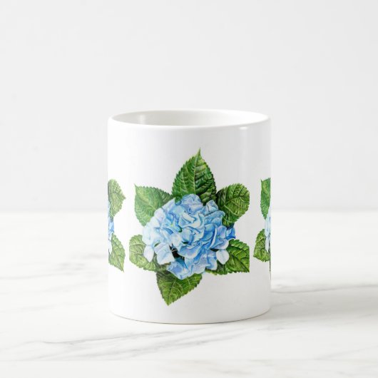 Blue Hydrangea Koffiemok (Center)