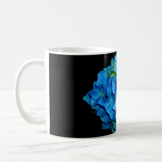 Blue Hydrangea Koffiemok (Links)