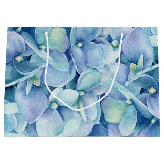 Blue Hydrangea Large Cadeautasje (Voorkant)