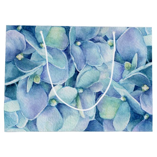Blue Hydrangea Large Cadeautasje (Achterkant)