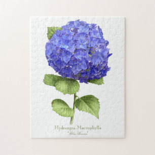 Blue Hydrangea Legpuzzel