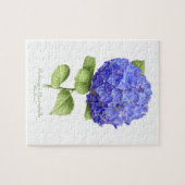 Blue Hydrangea Legpuzzel (Horizontaal)