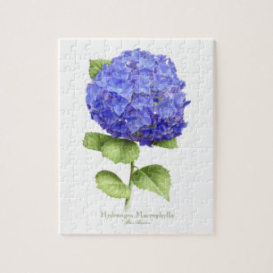 Blue Hydrangea Legpuzzel