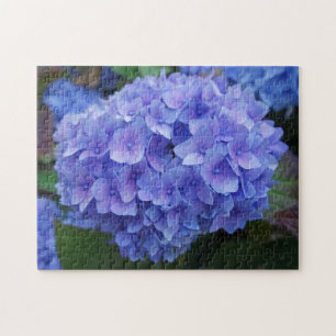 Blue Hydrangea Legpuzzel
