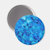 Blue Hydrangea Magnet (Voorkant / Achterkant)