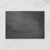 Blue Hydrangea Mason Jar Chalkboard | Contactkaart Contactkaartje (Achterkant)