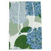 Blue Hydrangea Medium Cadeauzakje (Achterkant)