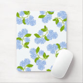 Blue Hydrangea Mousepad Muismat (Met muis)