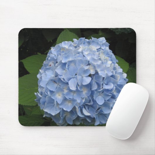Blue Hydrangea Muismat (Met muis)