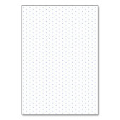 Blue Hydrangea Naam Sjabloon Plaats Kaarten (Achterkant)