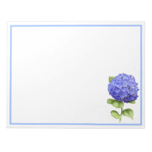 Blue Hydrangea Notitieblok