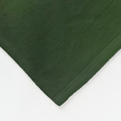 Blue Hydrangea Petals Abstract Kunstpatroon Fleece Deken (Hoek)