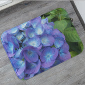 Blue Hydrangea Petals Floral Badmat