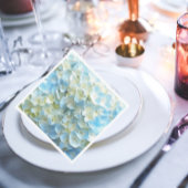 Blue Hydrangea Petals Floral Servet