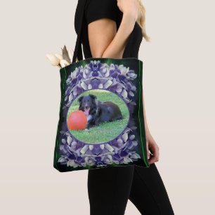 Blue Hydrangea Petals Lijst Creëer Uw eigen foto Tote Bag