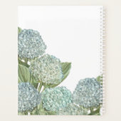 Blue Hydrangea Planner (Achterkant)