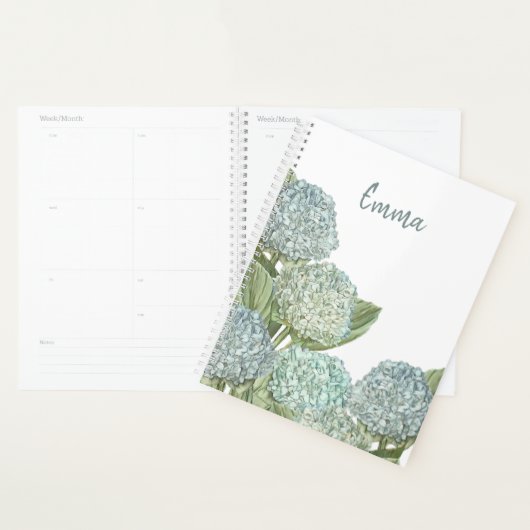 Blue Hydrangea Planner (Display)