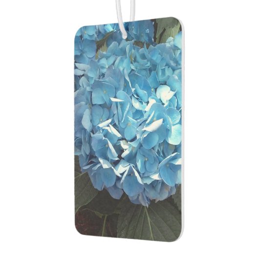 Blue Hydrangea Portret Rectangle Air Freshener Luchtverfrisser (Links)
