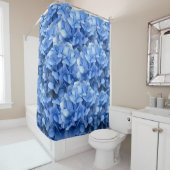 Blue Hydrangea Shower Curtain Douchegordijn (In situ)