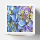 Blue Hydrangea Shrub Artistic Bossom Bedankdoosjes (Bovenkant)