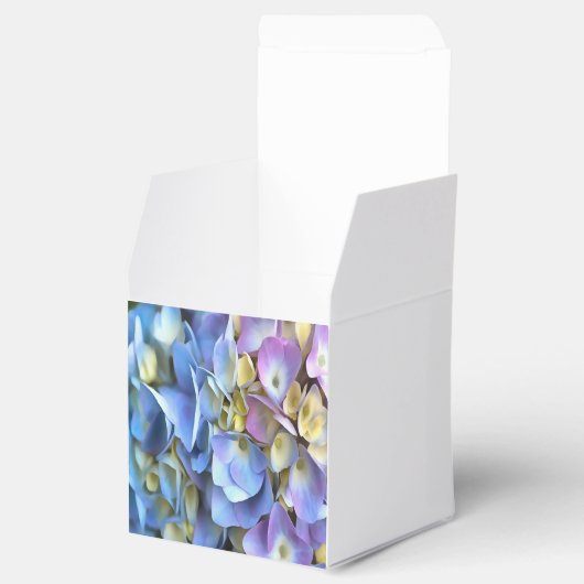 Blue Hydrangea Shrub Artistic Bossom Bedankdoosjes (Geopend)