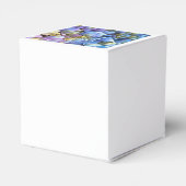 Blue Hydrangea Shrub Artistic Bossom Bedankdoosjes (Achterkant)