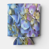 Blue Hydrangea Shrub Artistic Bossom Blikjeskoeler (Voorkant)