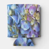 Blue Hydrangea Shrub Artistic Bossom Blikjeskoeler (Achterkant)