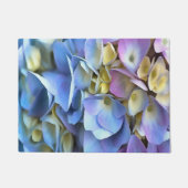 Blue Hydrangea Shrub Artistic Bossom Deurmat (Voorkant)