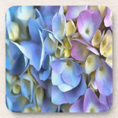 Blue Hydrangea Shrub Artistic Bossom Drankjes Onderzetter (Voorkant)