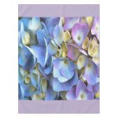 Blue Hydrangea Shrub Artistic Bossom Tafelkleed (Voorkant)