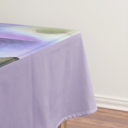 Blue Hydrangea Shrub Artistic Bossom Tafelkleed (Voorbeeld)