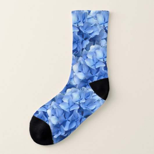 Blue Hydrangea Sokken (Rechts binnenkant)