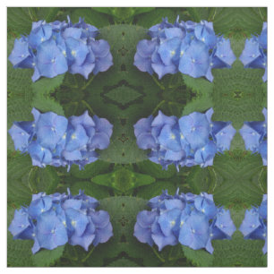 Blue Hydrangea Stof