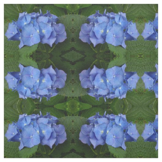 Blue Hydrangea Stof (Swatch)