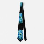 Blue Hydrangea Stropdas (Voorkant)