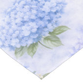 Blue Hydrangea Table Runner | Coastal Hamptons  Korte Tafelloper (Hoek)
