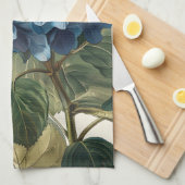 Blue Hydrangea  Theedoek (Quarter Fold)